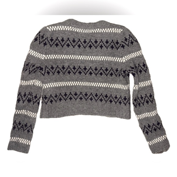 Levi’s Cropped 100% Wool Sweater Size XS - Picture 2 of 5